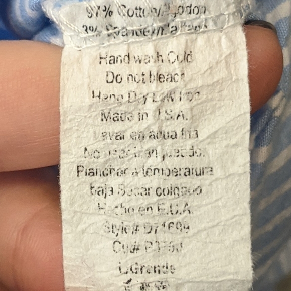 Potter's Pot Off the Shoulder Top Size Large - Picture 6 of 8